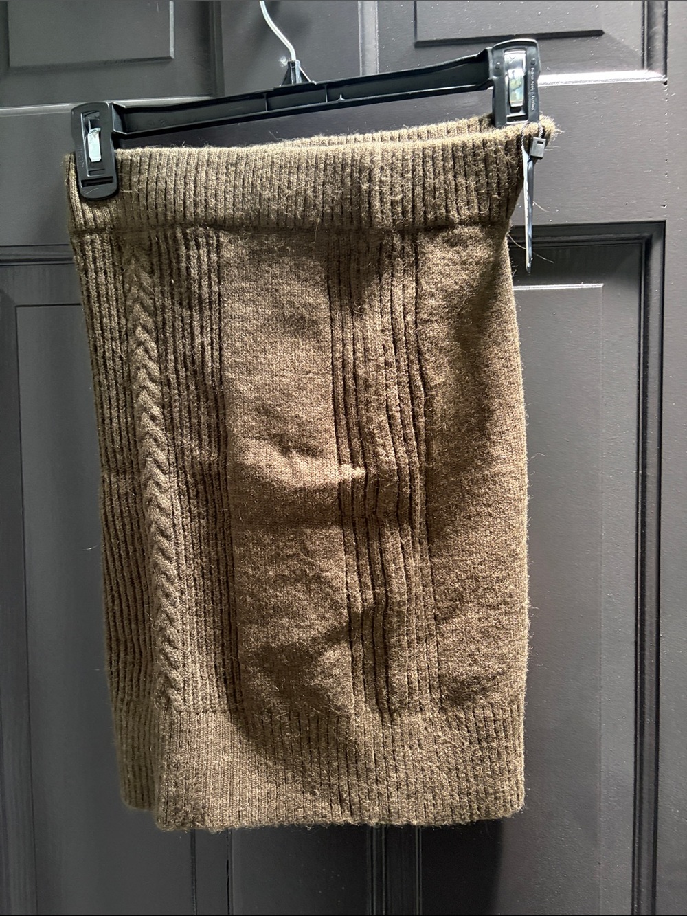Express Green Knit Pencil Skirt